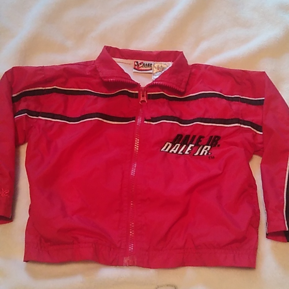 🏁Dale Jr VTG 2T Light Jacket Windbreaker Chase Authentic NASCAR 🏁